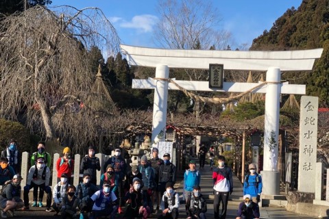 2024グリーンピア岩沼・金蛇水神社お正月トレイルセッション