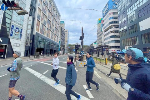 ゆるっと試走！熊本城マラソン直前・お城周りをわいわい走ろう