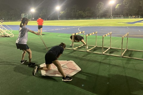 400m×10本@大蔵公園