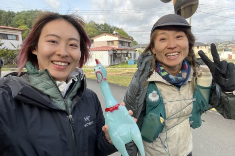 FUJI100.KAIの試走会　山中湖〜富士吉田(二重曲、杓子山)