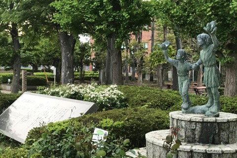 GPSアート「平和の鳩8km」を走ろう！