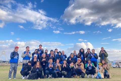 第二回ひがよどワールドマラソンボランティア