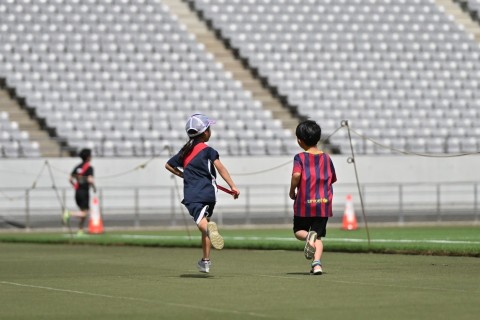 BOOSTランニングフェスタin味の素スタジアム（親子ラン）