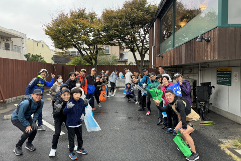 クア・アイナ プロギング プロジェクト in 青山
