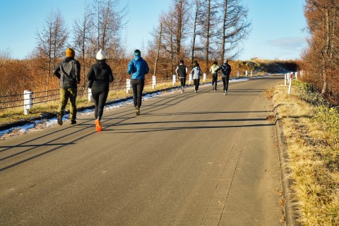 春だよ　春分の日30ｋｍ走トレーニング