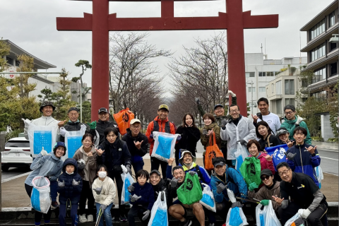 クア・アイナ プロギング プロジェクト in 青山
