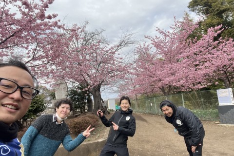 3月2日FUJISAWA SPORTS PARKマラニック初心者向け4kmの部