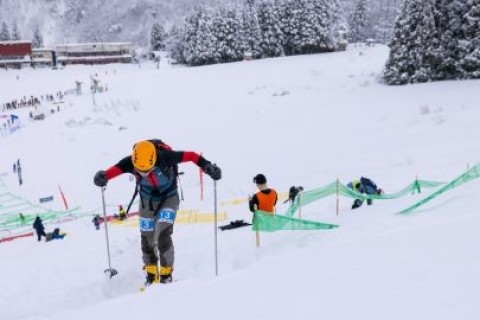 第１7回SKIMO(山岳スキー競技)日本選手権 白馬大会