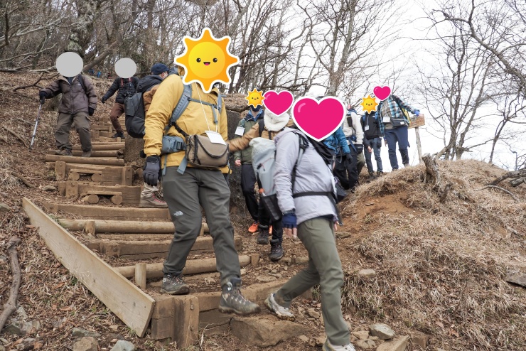 ペアになって会話を楽しみましょう