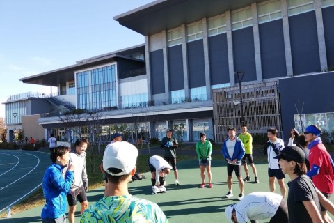 サブ2.50-3.20の為の早朝トラック練