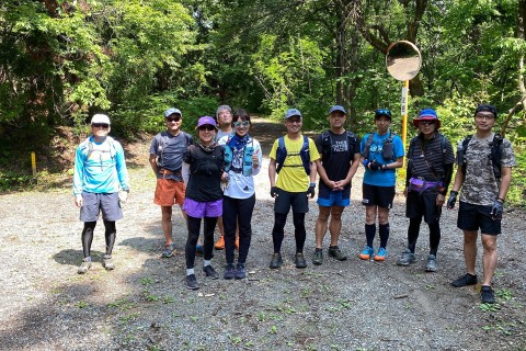 長岡東山山系トレイルラン21km 第５回試走会