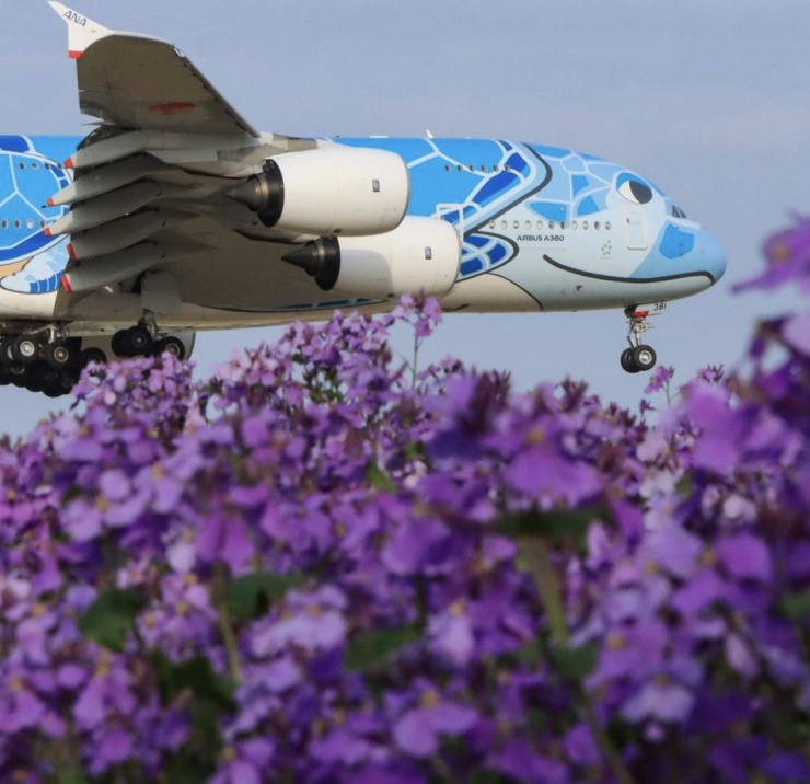 成田空港まで走ります