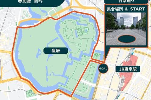 マイプロテイン Move Club Tokyo - 5kmラン - with TKD PROJECT