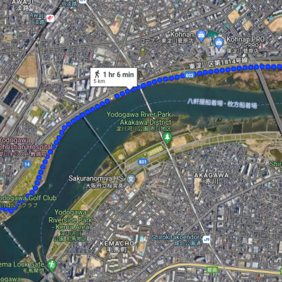 淀川エコマラソンコース