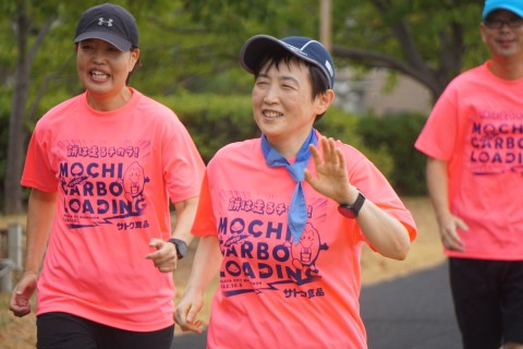 新潟シティマラソン2024　サトウ食品 餅は走るチカラランニングクラブ