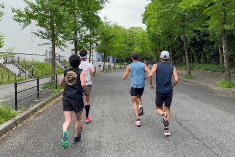 サウルスウィークエンド練習会in大阪城公園 10〜16kmペース走