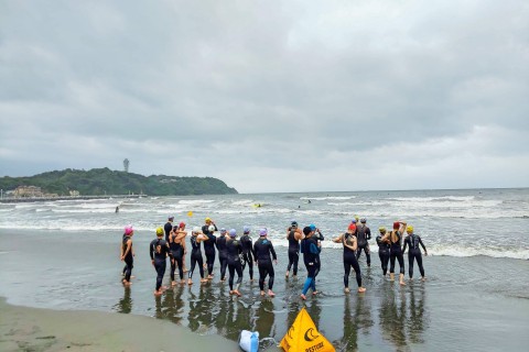 オーシャンスイム練習会 in 片瀬西浜10/12