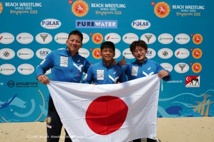 ビーチ・レスリング世界選手権大会U17・U20　シニアワールドシリーズ日本代表候補選手選考会