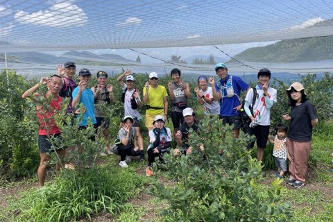 須坂ブルーベリー食べ放題マラニック2024