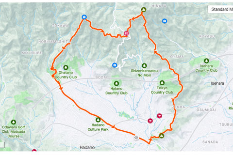 THINK TRAIL RUNNERS 練習１１月 大山サーキット