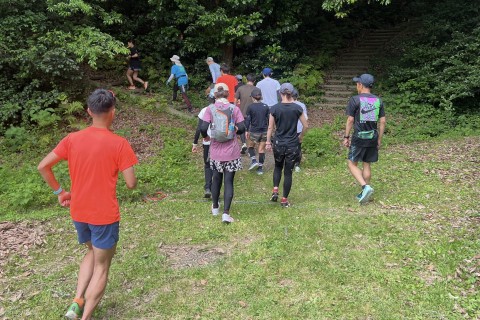 早島ふれあいの森公園　クロカン走90分