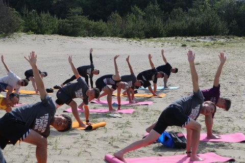 【亘理】ビーチヨガ×ランニング【鳥の海】