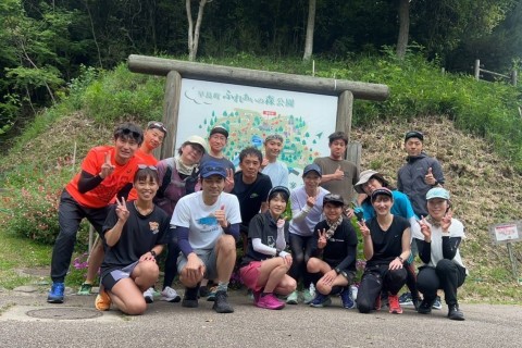 早島ふれあいの森公園　クロカン走90分