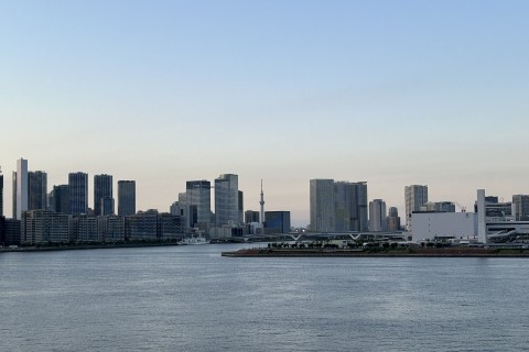夕方ナイトラン（レインボーブリッジ・お台場周辺　16km）