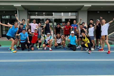 【ランニングギルド主催】みんなで1000mタイムトライアルin大蔵競技場