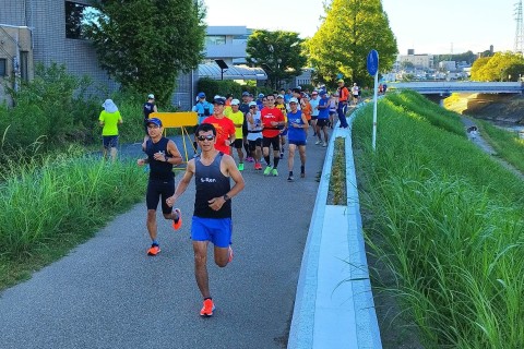 王寺ランナーズ主催真夏の2時間走