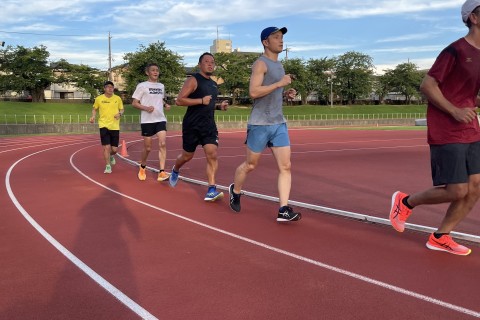 目指せ！サブ４練習会３