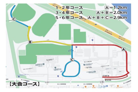 どうしんあいの里こどもマラソン大会