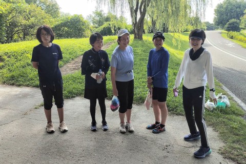 １１月定期練習会　～　早朝ラン　～