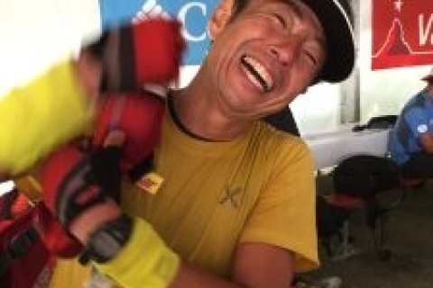 パワースポーツ代表 滝川次郎トークイベント「還暦の挑戦！滝川次郎のUTMB報告会」＠さかいやスポーツ