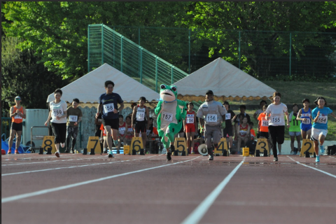 100ｍフェスティバル&ハイハイレース