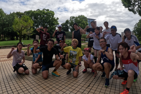 ペーサー付き練習会20km