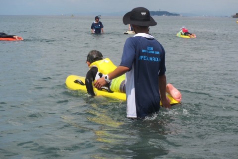 逗子海岸ライフセーバーと遊ぼう！※小学生対象