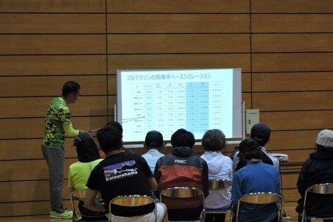 世界遺産姫路城マラソン開催記念神戸新聞ランニング教室(フルマラソンの部）