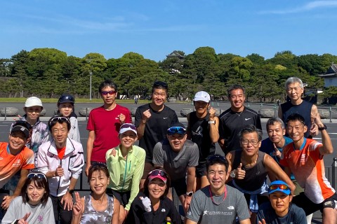 しらとり練【チャレンジサブ3・3:15・3.5】2/23(月祝) 北の丸4周(約12km)ペース走