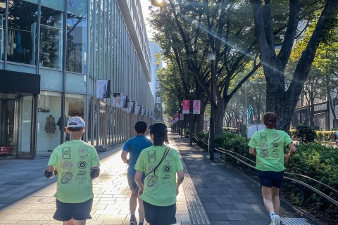 【朝グループラン】原宿探訪走2025年6月開催分@小杉湯原宿