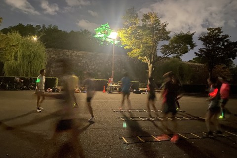 1月開催分 大阪城公園 走力アップナイトラン練習会