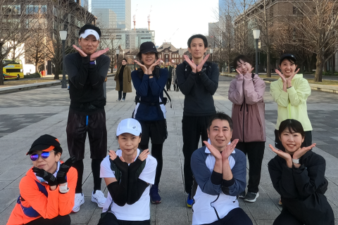 【東京マラソンコース】約15kmを走る！！☆初参加大歓迎☆