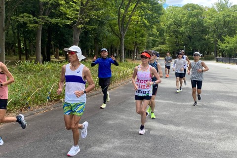 ロングインターバル走練習会【大阪城公園】