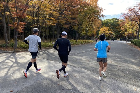 ロングインターバル走練習会【大阪城公園】