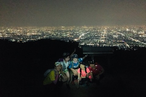 奈良生駒の絶景ナイトトレイルラン