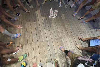 第１７回ビーチサンダル城１００ウルトラマラニック(^^♪　２０２５晩夏のビーサンラン(東向き)