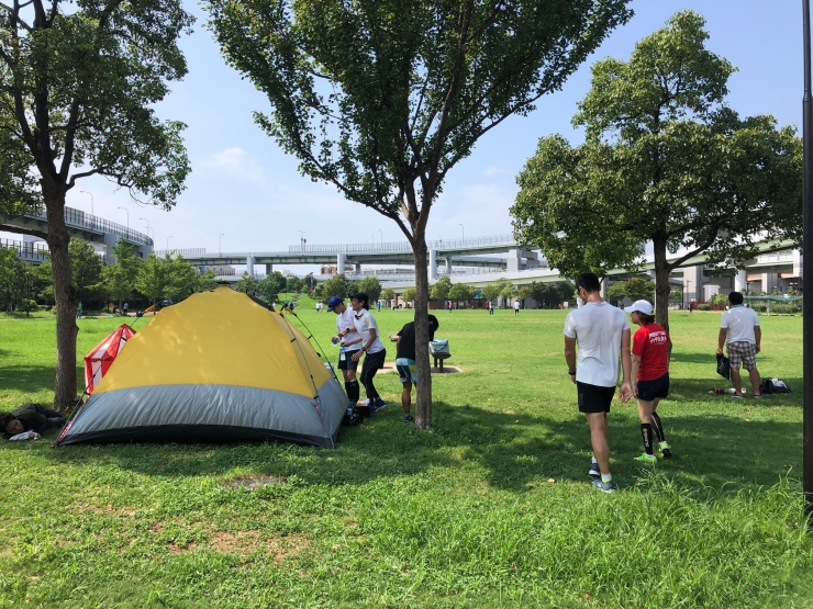KRS完走教室　みなとのもり公園