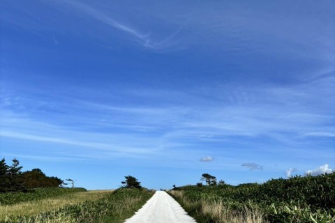 日本最北端★稚内ランランラン～宗谷岬発着　白い道コース　約20km