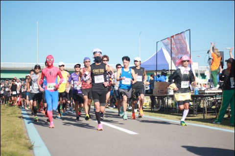 【チームかわうち・チームたなー】　第5回福山ハロウィンマラソン　10km駅伝抽選エントリーフォーム