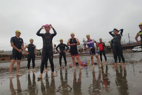 材木座アクアスロン＆湘南平バイクライド＆BBQパーティー